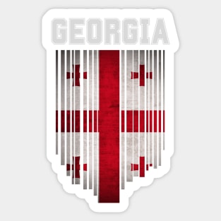 Georgia flag, Georgian flag Sticker